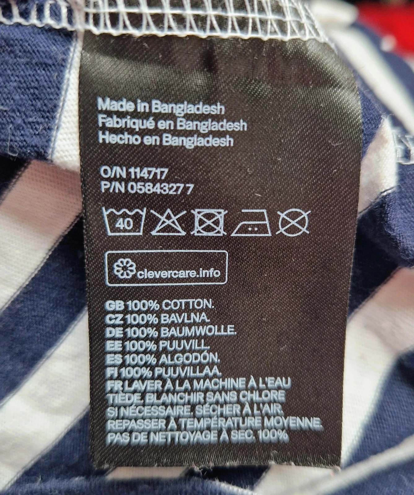 Gestrepte jurk H&M Maat M – photo 5